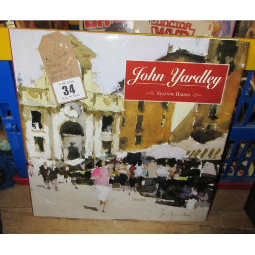 34 - JOHN YARDLEY PAINTING BOOK