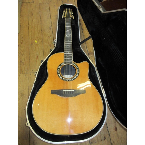 59 - OVATION 12 STRING GUITAR