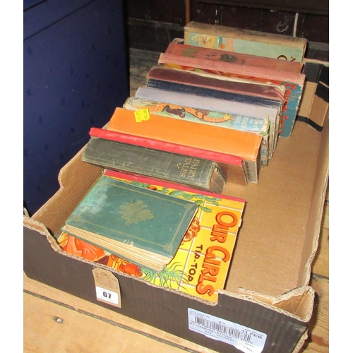 67 - BOX OF VINTAGE CHILDRENS BOOKS