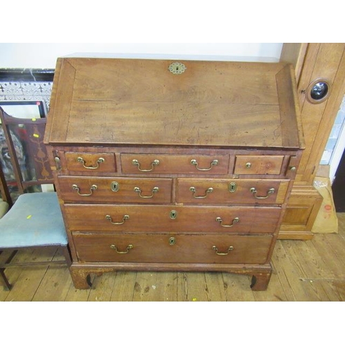 992 - GEORGIAN MAHOGANY BUREAU