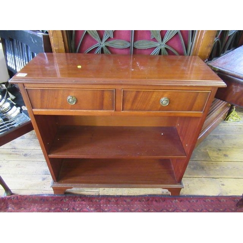 998 - SMALL MAHOGANY BOOKCASE