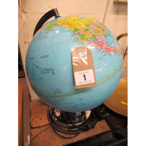 1 - GLOBE LAMP