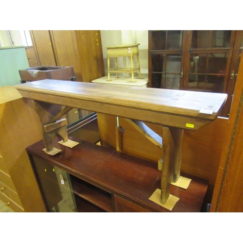 854 - SMALL PINE BENCH