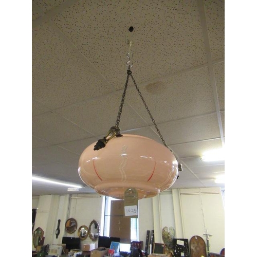 162A - ART DECO CEILING LIGHT