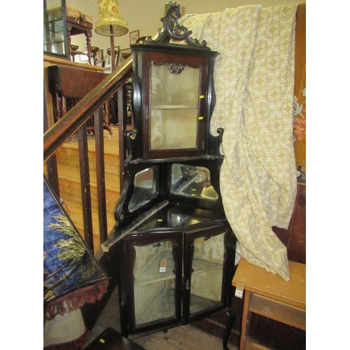 1161 - CORNER DISPLAY CABINET