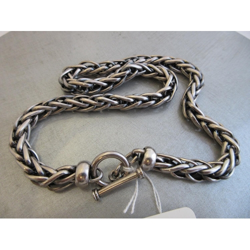 188 - HEAVY SILVER CHAIN 143g