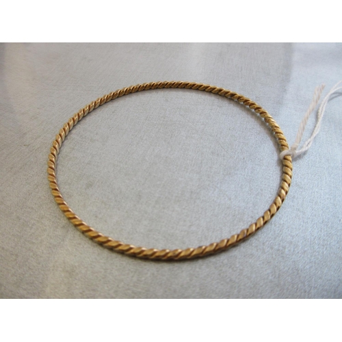 206 - 9CT GOLD BANGLE 8.4g