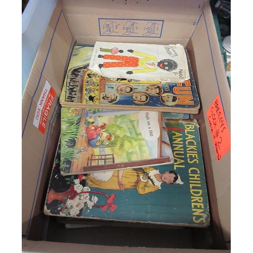 334 - BOX OF CHILDRENS BOOKS ETC