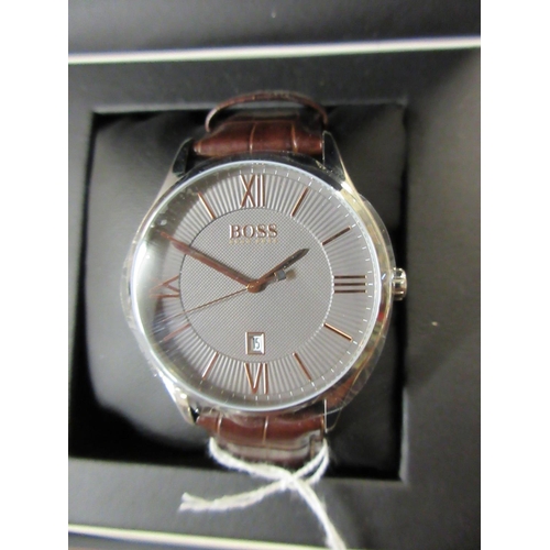 216 - CASED HUGO BOSS WRISTWATCH