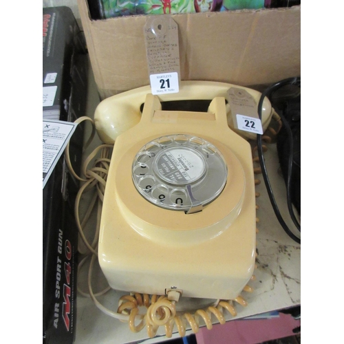 22 - VINTAGE WALL TELEPHONE