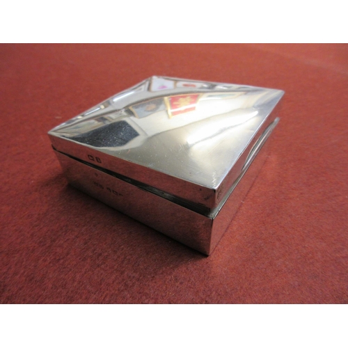 245 - SILVER CIGARETTE BOX