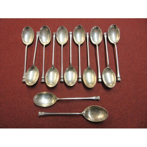 249 - QUANTITY OF THIRTEEN SILVER TEASPOONS