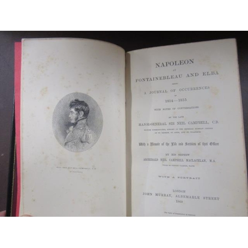 327 - NAPOLEON AT FONTAINEBLEAU AND ELBA BOOK 1868 EDITION