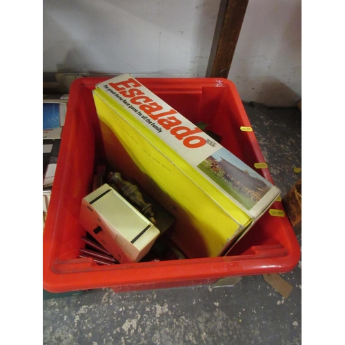 36 - BOX OF MISCELLANEOUS INCLUDING SUBBUTEO TEAM