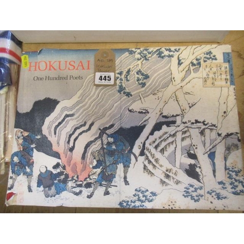 445 - HOKUSAI ONE HUNDRED POETS BOOK