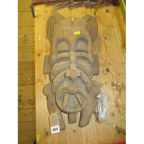 464 - GHANAIAN WOODEN MASK