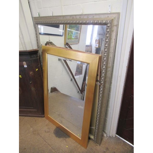 651 - TWO LARGE MIRRORS