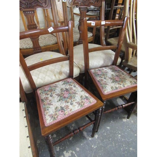 795 - PAIR OF BEDROOM CHAIRS