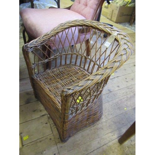 853A - CHILDS WICKER CHAIR