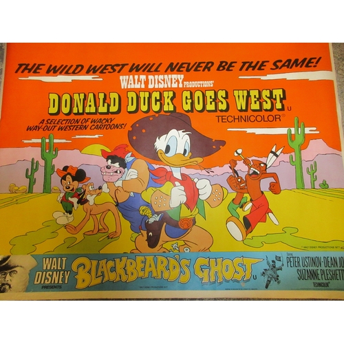 725 - BOX OF FILM POSTERS INCLUDING DISNEY