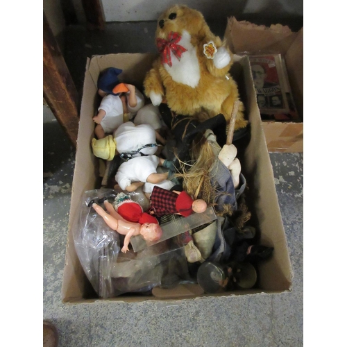 35 - BOX OF DOLLS