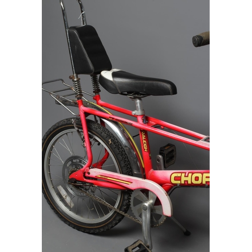 176 - A Raleigh Chopper Mk III, in rare hazy red colour, 17