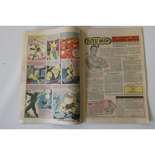 186 - Marvel's Daredevil no.2, priced 9d, first appearance of Electro, used condition, curling to bottom r... 