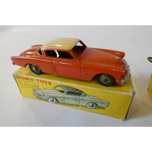 522 - Dinky 428 Trailer and 24Y Studebaker, both items boxed, good (Est. plus 24% premium inc. VAT)