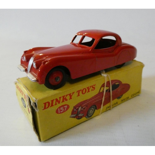 524 - Dinky Jaguar XK120, box faulty, car good (Est. plus 24% premium inc. VAT)