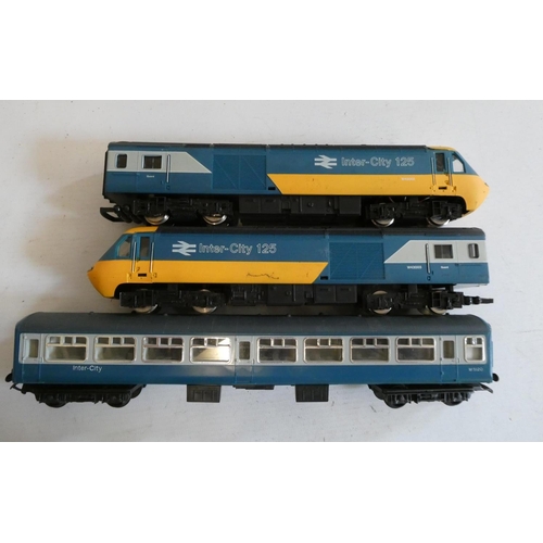 542 - Hornby Margate InterCity 125 and one BR blue coach, fair (Est. plus 24% premium inc. VAT)