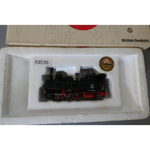 559 - Liliput OBB H0e narrow gauge tank locomotive, boxed, fair to good (Est. plus 24% premium inc. VAT)