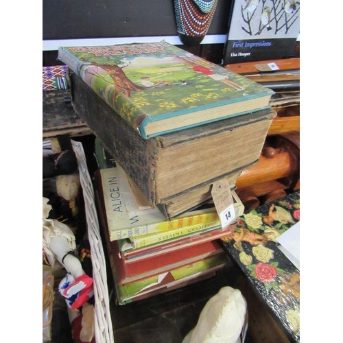 14 - QUANTITY OF ENID BLYTON AND OTHER BOOKS