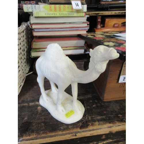 16 - VINTAGE ALABASTER CAMEL