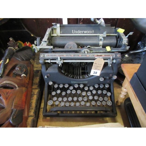 38 - VINTAGE TYPEWRITER