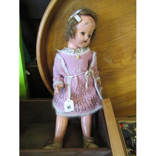 57 - VINTAGE DOLL