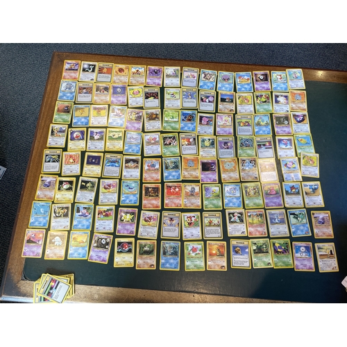 246 - Pokemon Gaming cards comprising 450 Energy cards, 291-character cards from 1999-2001, 93-character c... 