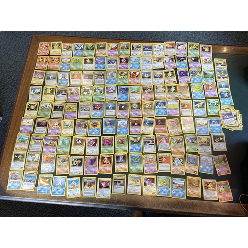 246 - Pokemon Gaming cards comprising 450 Energy cards, 291-character cards from 1999-2001, 93-character c... 