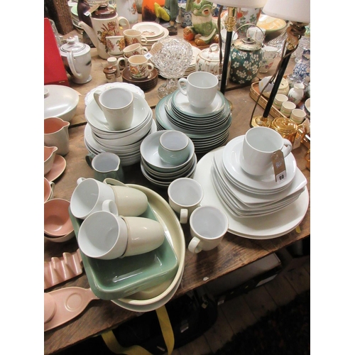 90 - QUANTITY OF DENBY POTTERY ETC