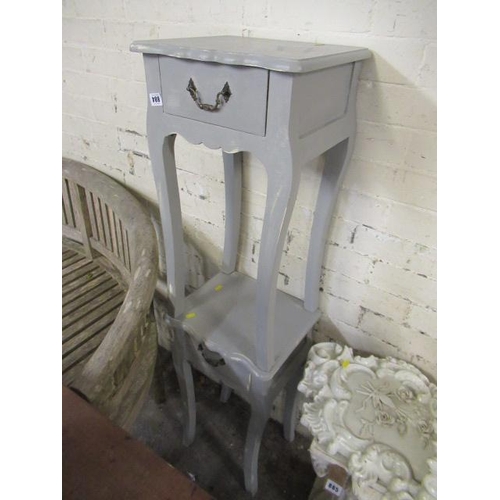 884 - PAIR OF PAINTED BEDSIDE TABLES