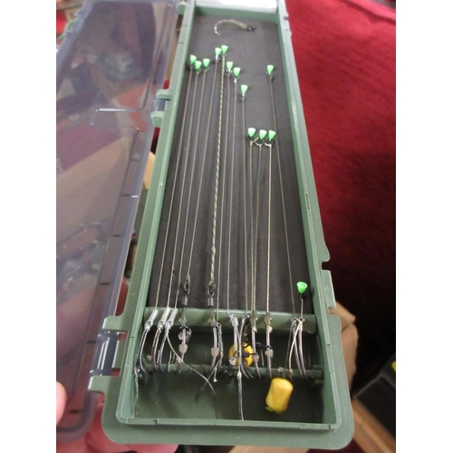 403 - BOX OF FISHING GEAR