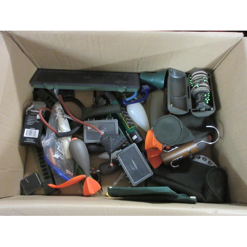 403 - BOX OF FISHING GEAR