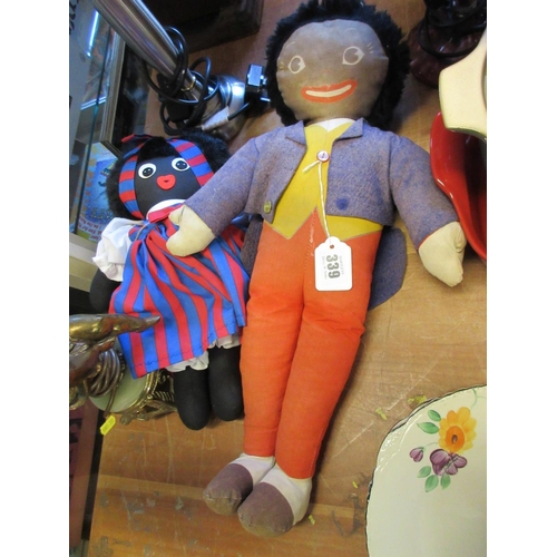 339 - VINTAGE AND MODERN SOFT TOYS