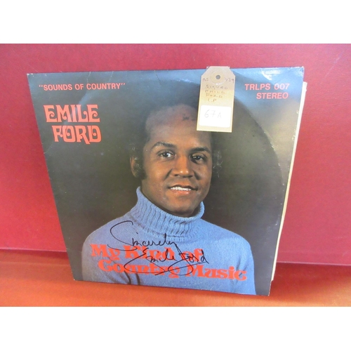 67A - SIGNED EMILE FORD ALBUM