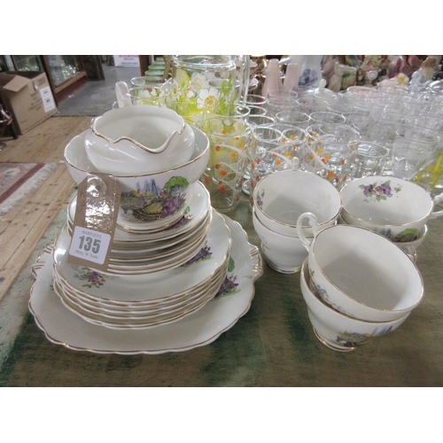 135 - GARDENHOUSE TEA SET