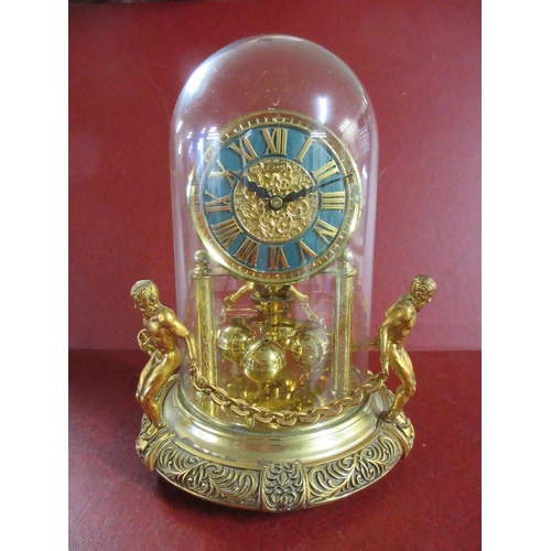 204A - KERN ANNIVERSARY CLOCK WITH FIGURES