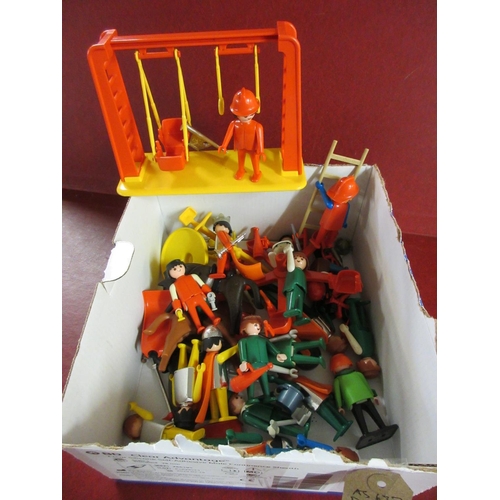 268 - BOX OF TOY FIGURES