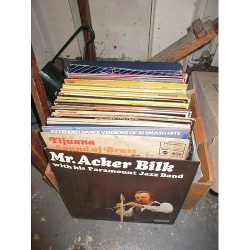 304 - BOX OF LP RECORDS