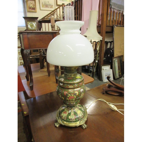 400 - ENAMELLED MODIFIED OIL LAMP