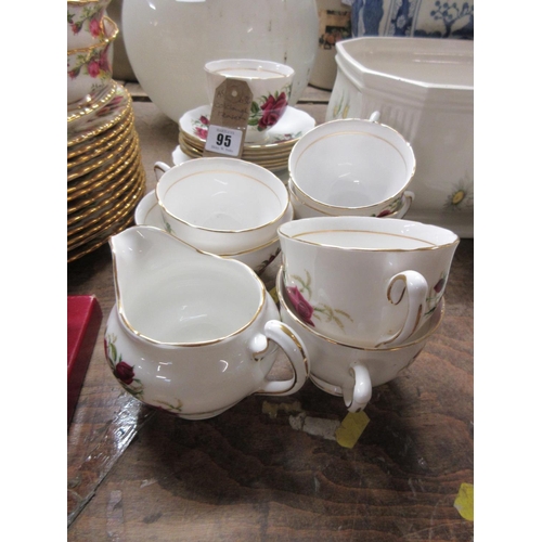 95 - COLCLOUGH TEA SET