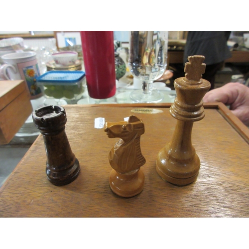 18 - TWO COMPLETE CHESS SETS